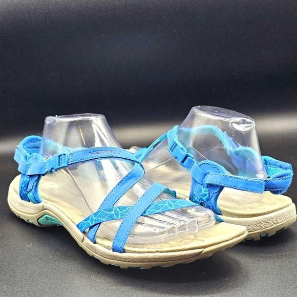 Merrell Women's Blue Sandals - Picture 1 of 10